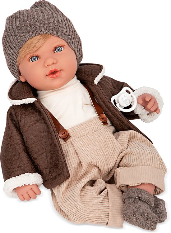 45cm Grand Bébé Poupée Reborn, Corps Souple, Peau 3D Avec