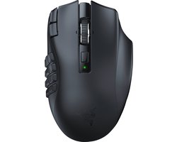 Razer Naga V2 HyperSpeed - Draadloze MMO Gaming Muis - 19 Programeerbare Knoppen - 30.000DPI - Zwart