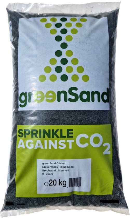 greenSand sable d'olivine (0-3 mm) 20 kg | bol.com