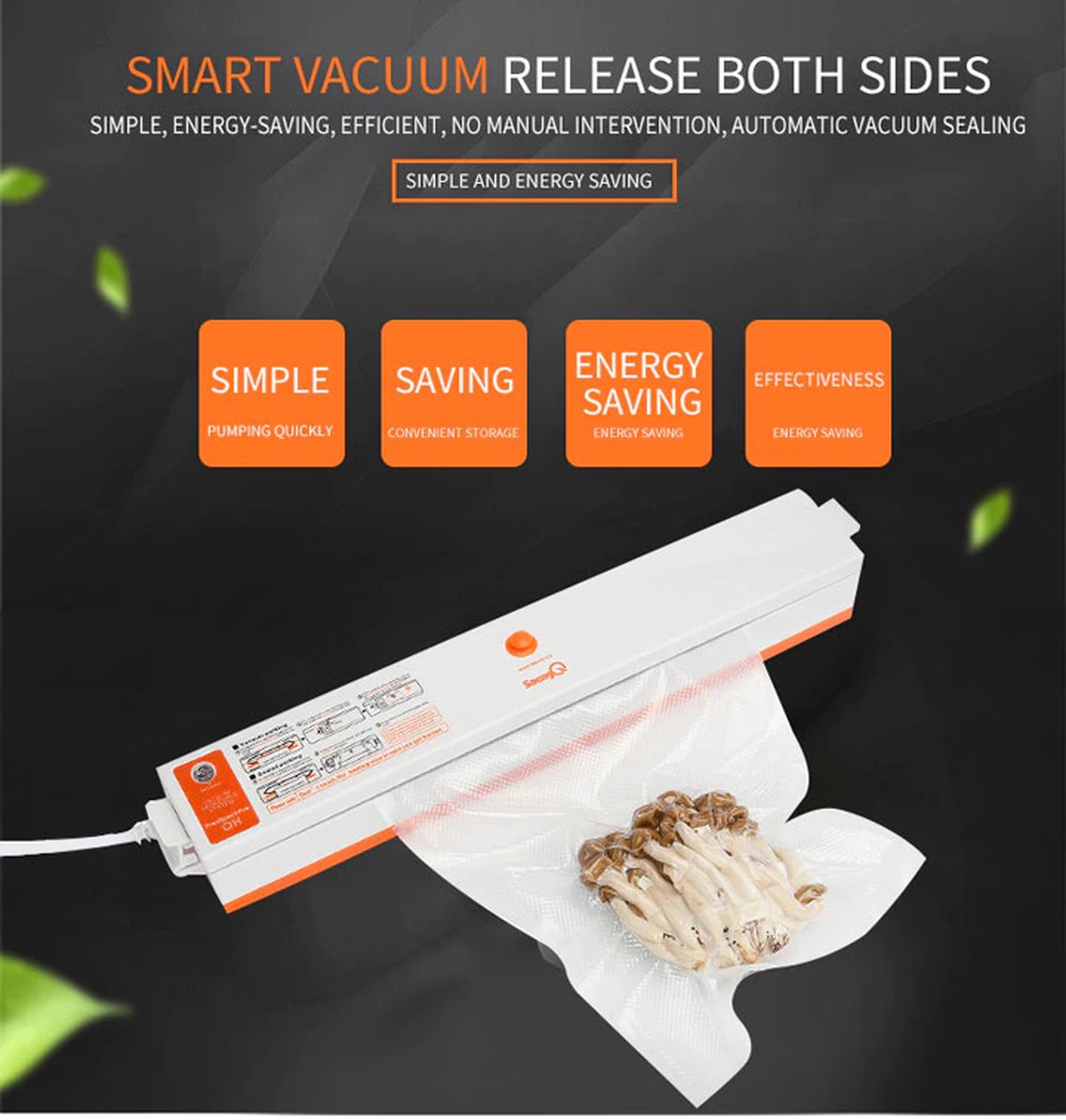 Batterij Aangedreven ORIA Mini Bag Sealer - Handheld Vacuüm Sealer En Snijder, Draagbaar Voor Snackzakken (batterijen Inbegrepen) Snack Zak Sealer