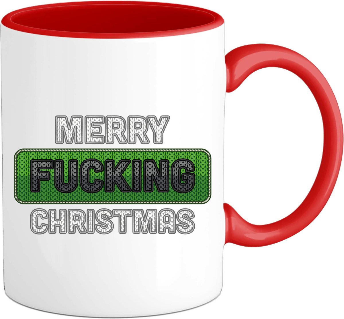 Merry f*cking christmas - Mok - Rood