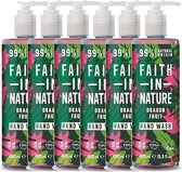 FAITH IN NATURE - Hand Wash Dragon Fruit - 6 Pak - Voordeelverpakking