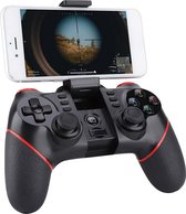 Draadloze Gaming Controller, T6 Bluetooth Draadloze Gamepad Joystick Controller voor Smartphone/Tablet/Smart TV/Settop Box/PC/PS3, Ondersteuning voor iOS/Andriod