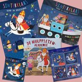 Sinterklaas knutselpakket - Knutselen - Lezen - Puzzelen - Doeboek inclusief stickers - Schoencadeau - 5 December - Sint en Piet - Stoomboot