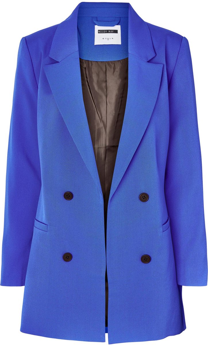 Noisy may Blazer Nmvivian Ls Blazer 27023596 Dazzling Blue Dames Maat - XS