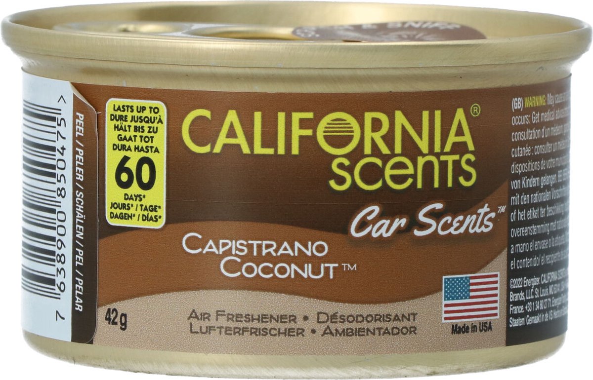 California Scents Luchtverfrisser Capistrano Coconut