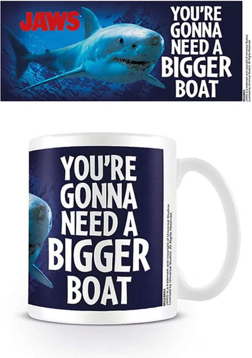 Jaws Bigger Boat Mok