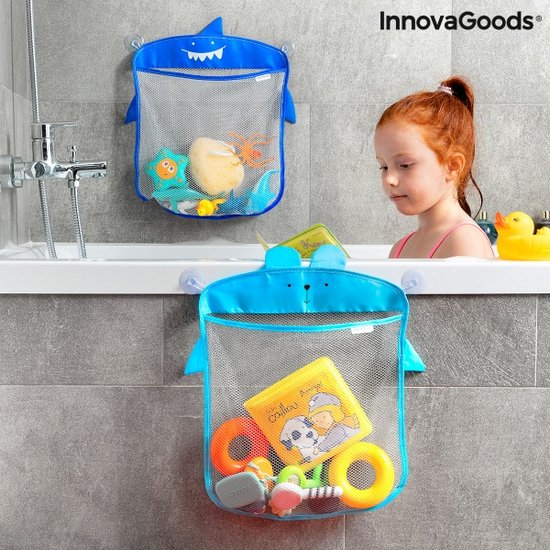 Speelgoedorganiser voor in de badkamer - 2 stuks - Innovagoods Bubbath -  Inclusief... | bol.com