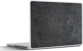 Laptop sticker - 13.3 inch - Industrieel - Leisteen - Grijs - Structuur - Beton - 31x22,5cm - Laptopstickers - Laptop skin - Cover