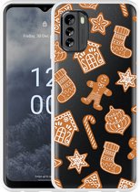 Nokia G60 Hoesje Christmas Cookies - Designed by Cazy