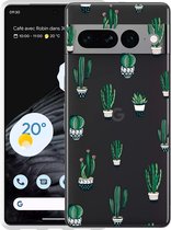 Google Pixel 7 Pro Hoesje Cactus - Designed by Cazy