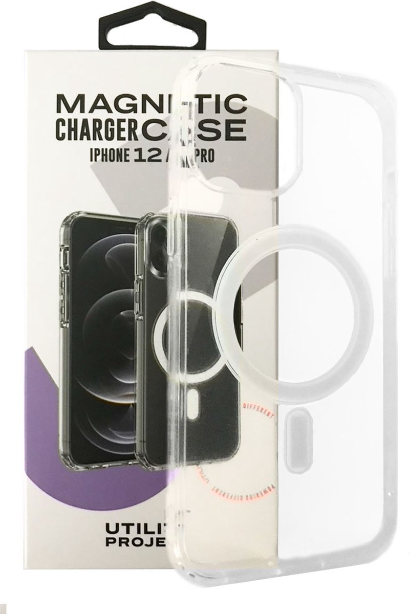 iPhone 12 / 12 pro - MagSafe - Magnetisch Hoesje - Charger Case - Transparant