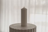 Su La Mer - Classic Column L - Stompkaarsen Set - Handgemaakte kaars van 100% sojawas - Unieke kaars - Set van 6 Kaarsen