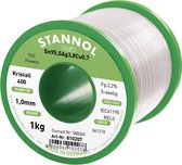 Stannol Flowtin TS Soldeertin, loodvrij Spoel Sn95,5Ag3,8Cu0,7 REL0 1000 g 1 mm