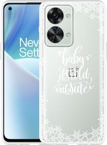 OnePlus Nord 2T Hoesje Cold Outside - Designed by Cazy
