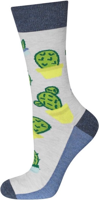 vrolijke sokken Cactus maat 40 - 45