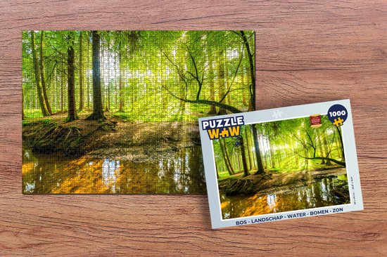 Puzzle 1000 p - En forêt (Nature edition), Puzzle adulte, Puzzle, Produits