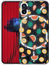 Nothing Phone (1) Hoesje Tropical Fruit - Designed by Cazy
