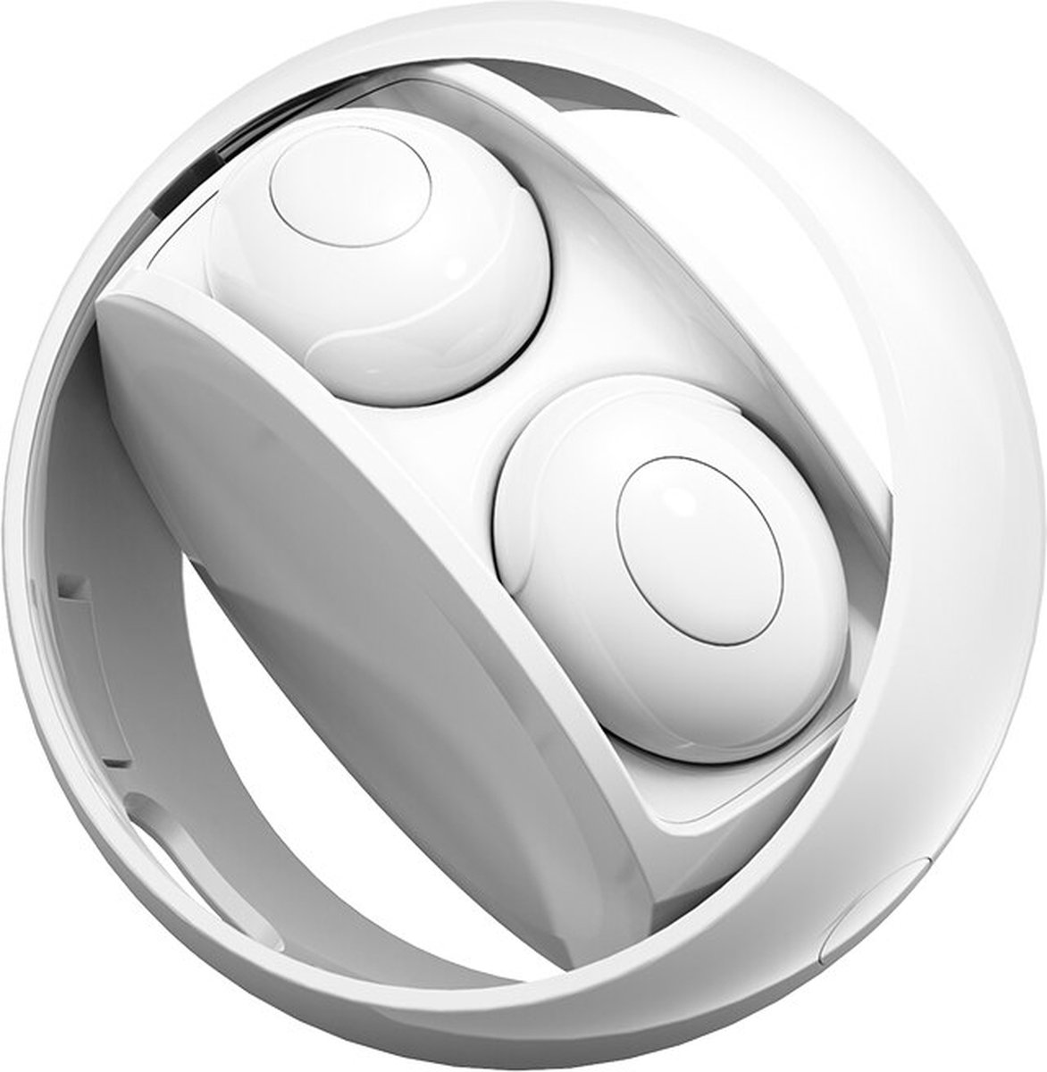 Witte IPX 6 draadloze bluetooth 5.0 oordopjes 80 uur standby voor dagelijkse en gaming gebruik, water-en zweetproof