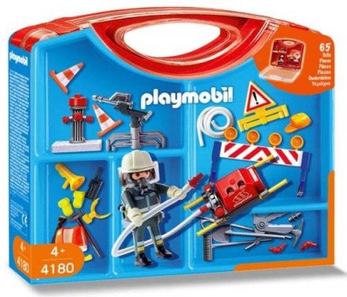 Playmobil 4180 Brandweer koffer bol