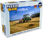 Puzzle Tracteur - Ferme - Foin - Champ - Soleil - Campagne - Puzzle - Puzzle 1000 pièces adultes - Sinterklaas cadeaux - Sinterklaas pour les grands enfants
