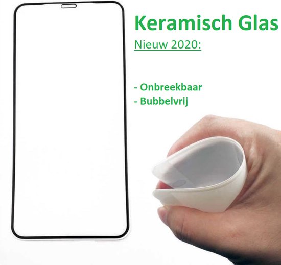 Foto: Shieldcase telefoonhoesje geschikt voor apple iphone 11 pro max keramisch glas screen protector keramisch glas