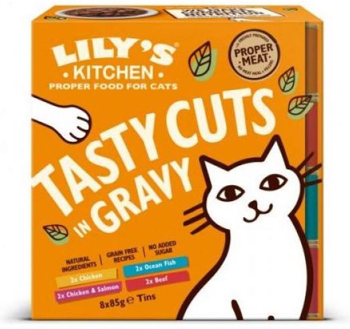 Lily's kitchen tasty cuts in gravy multipack kattenvoer 3x 8x85 gr