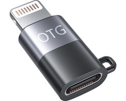 Staza - iPhone OTG Adapter - Lightning naar USB-C Female kabel - Usb-A