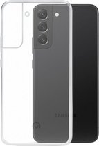 Mobilize Gelly Doorzichtig Telefoonhoesje geschikt voor Samsung Galaxy S22 Hoesje Flexibel TPU Backcover - Transparant
