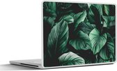 Laptop sticker - 11.6 inch - Jungle - Bladeren - Tropisch - Planten - Natuur - 30x21cm - Laptopstickers - Laptop skin - Cover