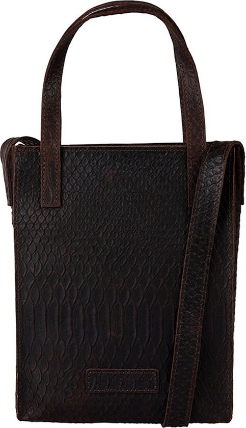 Shoppingbag Anaconda Printed Leather
