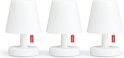 Fatboy Edison the Mini - 3 Kleine Witte Tafellampjes - Oplaadbare Bedlampjes - Slaapkamer lamp nachtkastje - Draadloos