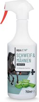 ReaVET - Staart- & Manenspray Plus voor Paarden - Met hydraterend Aloë Vera - Kambaarheid & zijdezachte glans en verzorging in 1 spray - 750ml
