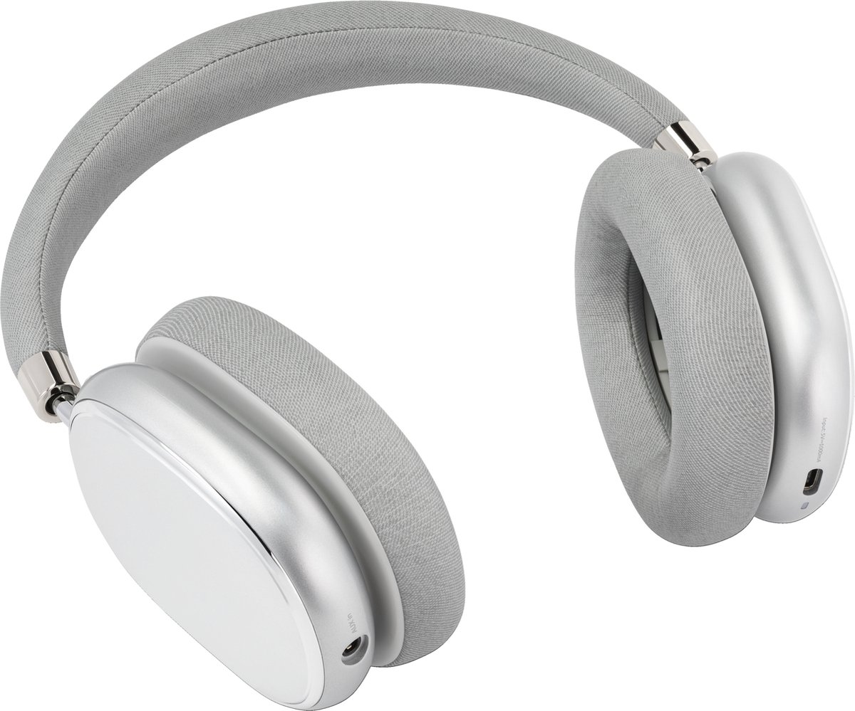 CMF Headphone Pro - Wireless Over-Ear Bluetooth Headphones – Up to 100h Battery, Hi-Res with LDAC, Spatial Sound, with Active Noise Cancelling – Light Grey