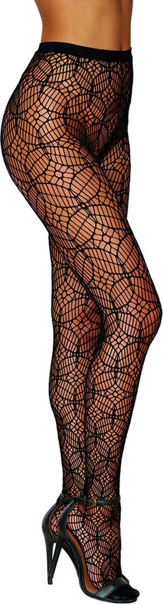 Goedkoopste Dreamgirl (All) Novelty Pantyhose Diamond - One Size black O/S