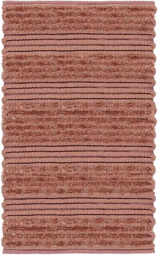 Badmat 70 x 120 cm Enora Roze