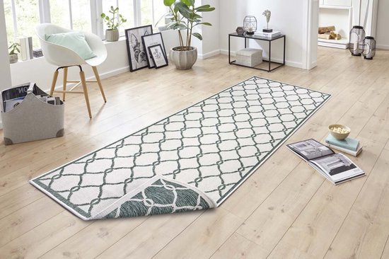 Vloerbekleding BCF TRIO groen 200 cm 200x400 cm