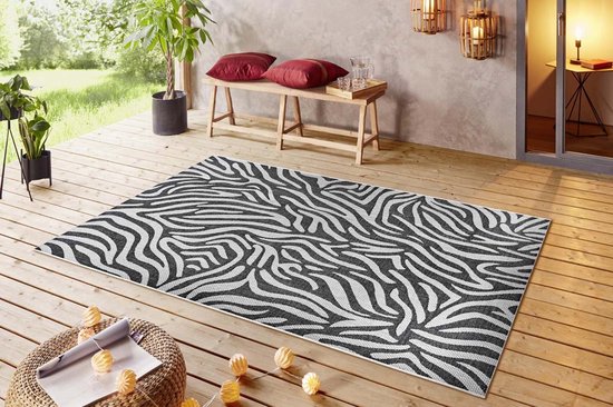 Tissu polaire imprime zebre | Tissu fil & compagnie