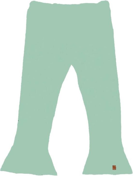 Flared broek mint