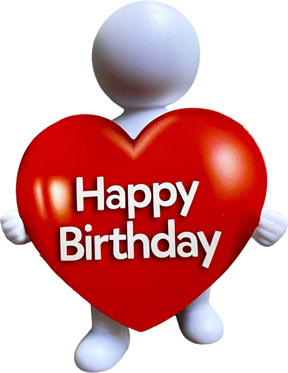 Geschenkpopje - Happy Birthtday - gift set - cadeau - 3533
