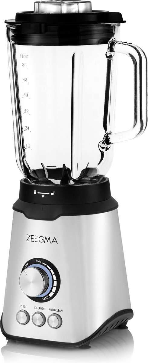 ZEEGMA Grand Vitamine - Blender - Moteur puissant de 1600W - 3