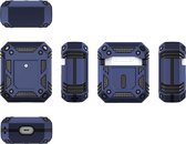 Mobigear - Hoesje geschikt voor Apple AirPods 2 Shockproof Hardcase Hoesje | Mobigear Armor - Goud