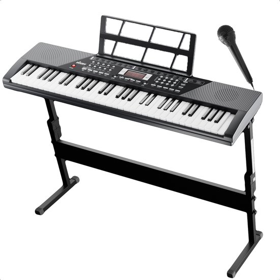 melodie Bijna Masaccio Alesis Melody 61 Key Keyboard Piano For Beginners With Speakers, Stand,  Stool, Headphones, Microphone, Sheet Music Stand, 300 Sounds And Music  Lessons | lagear.com.ar