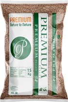 HERMANN PELLET MEISTER - Pellets Voor Pelletkachel - 450KG (30 zakken a 15KG) - Houtpellets - Pelletkorrels 6mm - Verwarming Houtpellets - Class A1 - Pine Wood - Softwood