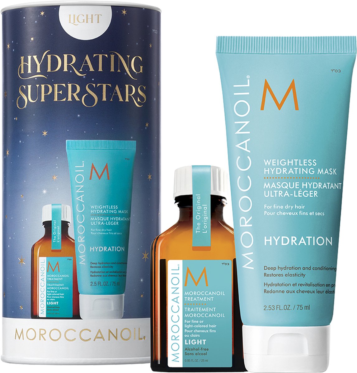 Moroccanoil - Hydrating Superstars Light - Stocking Stuffer 2022