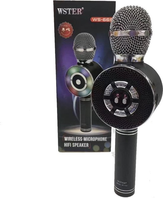 Microphone sans fil/microphone de connexion Bluetooth /haut-parleur HIFI  portable KTV... | bol