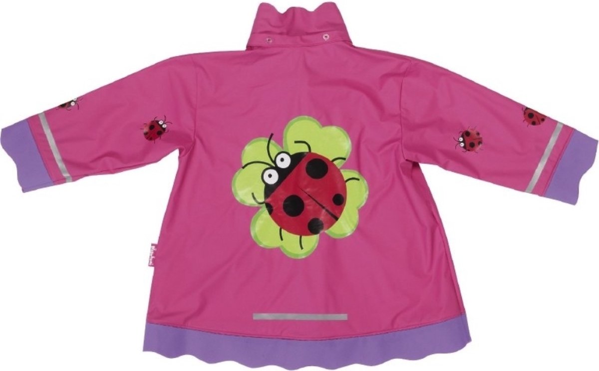 Playshoes Unisex opvouwbare functionele jas regenjas voor kinderen, Bessen 40, 104 cm Playshoes Unisex opvouwbare functionele jas regenjas voor kinderen, Bessen 40, 104 cm