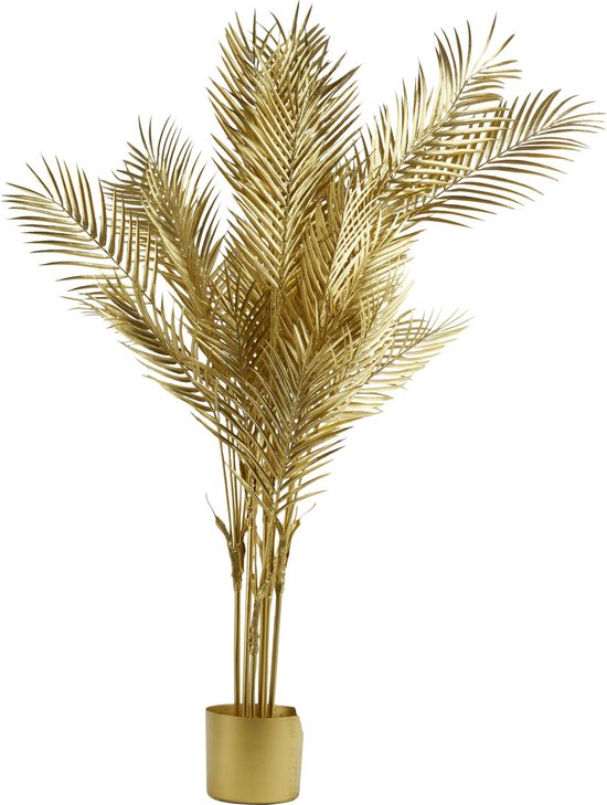 Light&living Ornament in pot Ø110x120 cm PALMTREE metallic goud