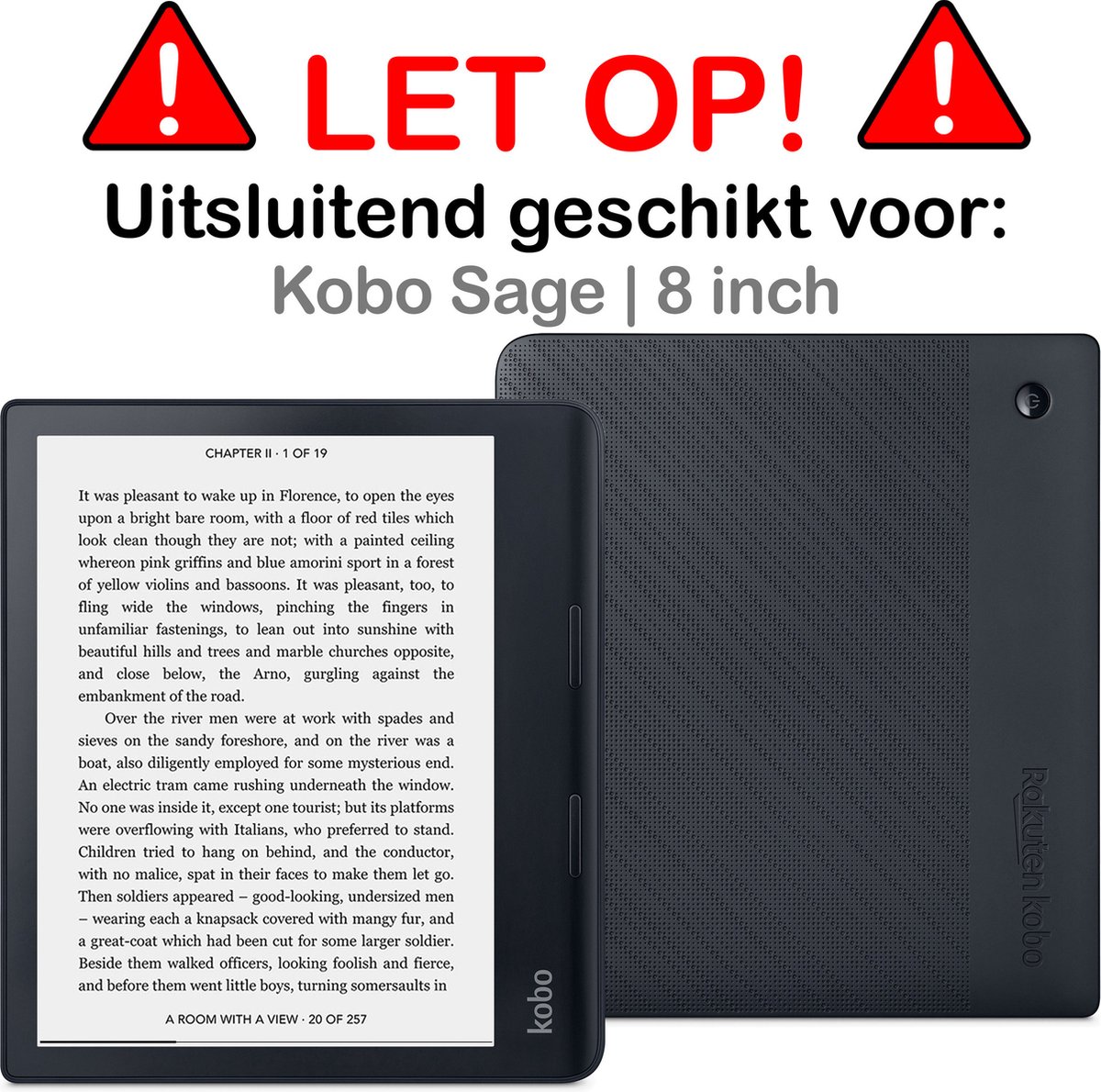 Kobo Libra H2O Protecteur d'écran en Glas trempé (7 pouces) - PACK 2