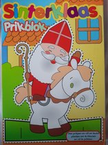 Sinterklaas Prikblok A5 - Prikblok voor Kinderen - Inclusief Prikmat en Prikpen